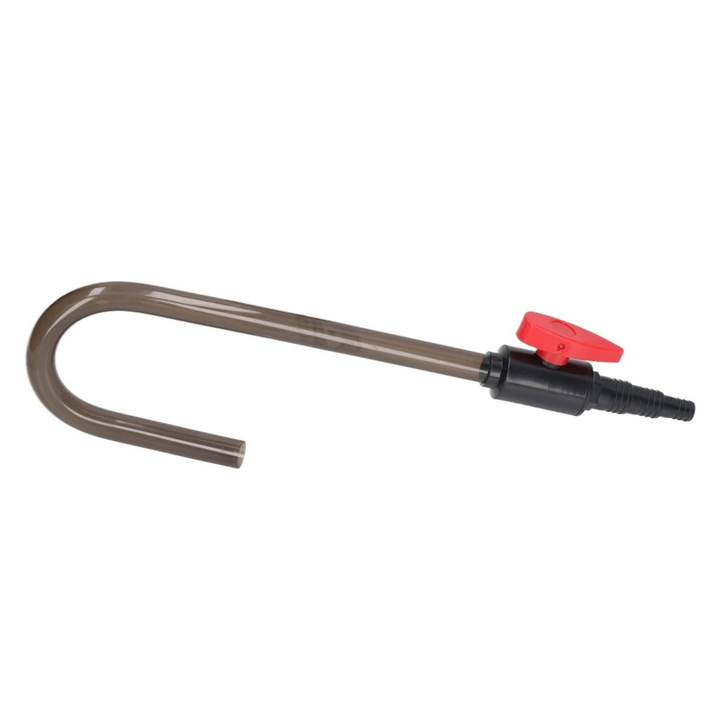 Plastic Wall Mounted Aquarium Water Filler Tube with Control Valve J2580