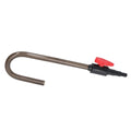 Plastic Wall Mounted Aquarium Water Filler Tube with Control Valve J2580