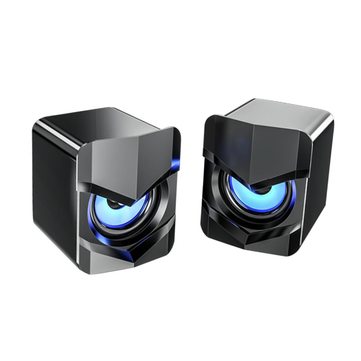 2 Pack Mini USB Powered Computer Speakers F854