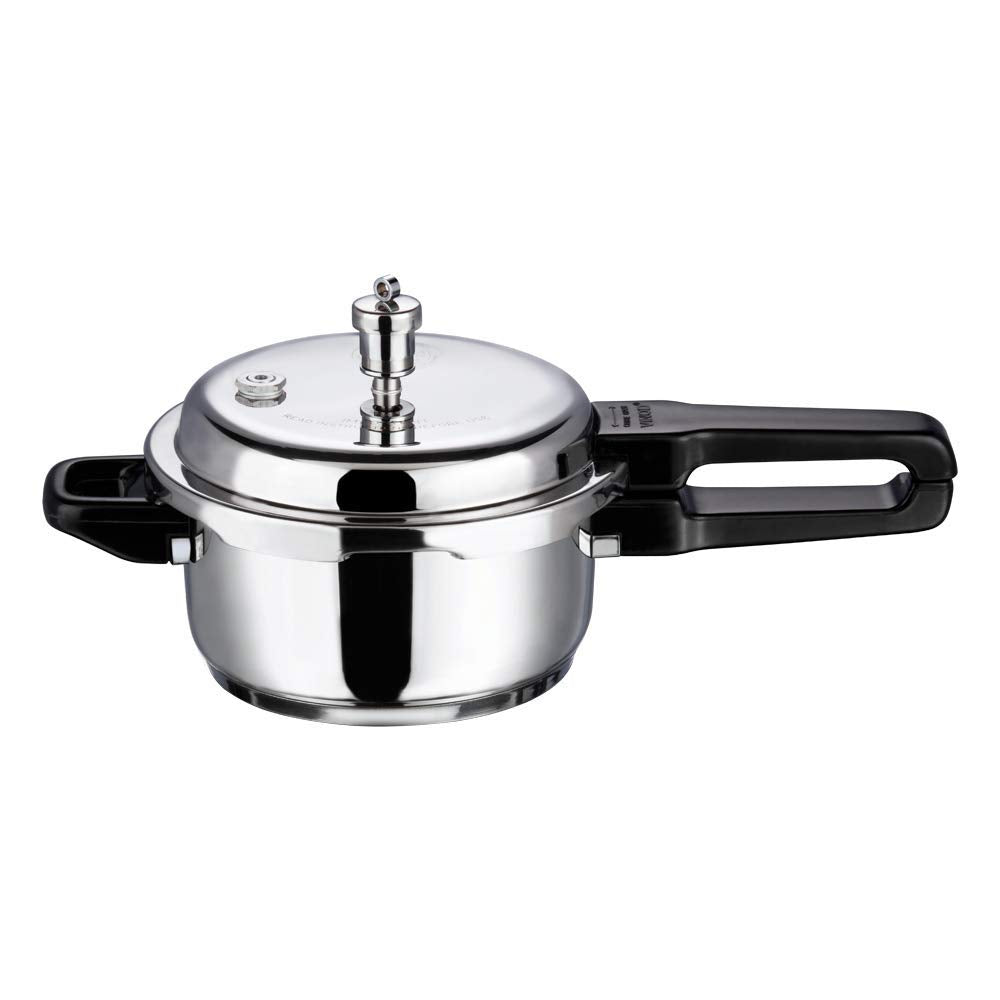 Stainless Steel Pressure Cooker, Outer Lid, 2 Litre P338