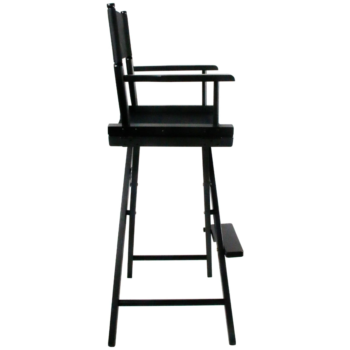 30 Inch Foldable Directors Chair with Footrest R898