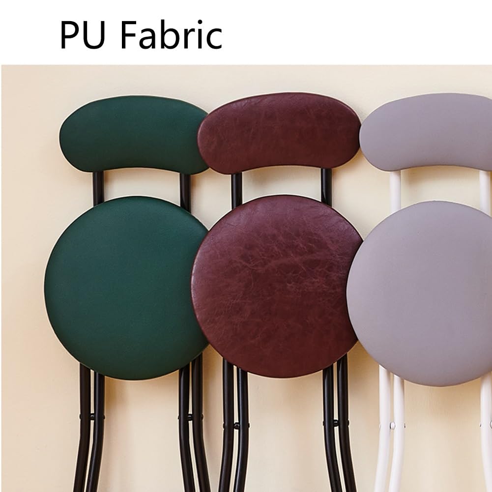 18 Inch Folding Bar Stool with Backrest O225158