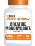 Micronized Creatine Monohydrate Capsules Gluten Free 5000mg 420 Count S410624