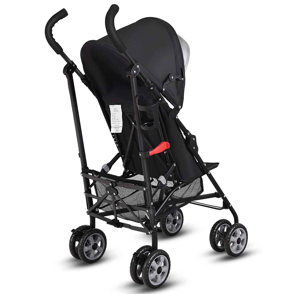 Lightweight Compact Foldable Stroller with Canopy and Cup Holder V314575
