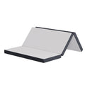 4 inch Tri Fold Memory Foam Mattress Topper with Washable Cover P9129