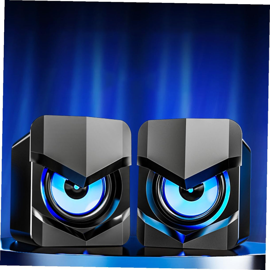 2 Pack Mini USB Powered Computer Speakers F854