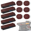 4x36 Inch Aluminum Oxide Sanding Belts and 6-Inch PSA Sanding Discs Set J88034