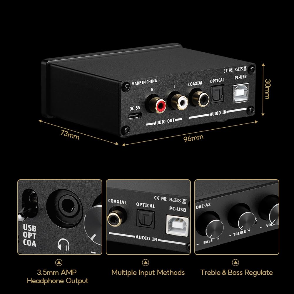 Headphone Amplifier & Desktop DAC L772