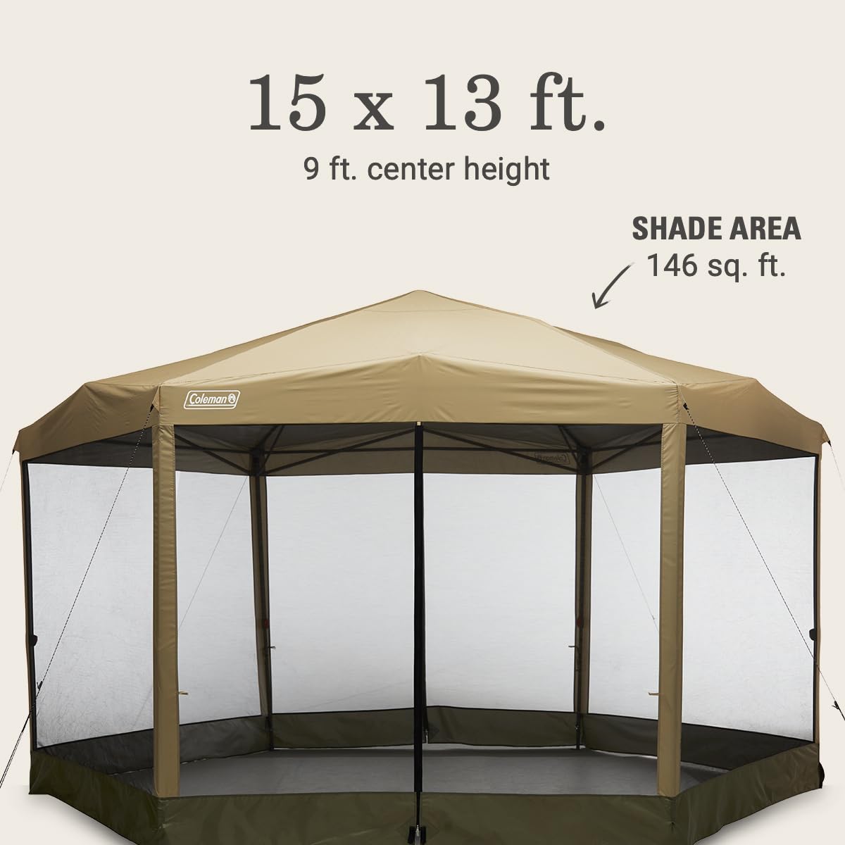 Screened Canopy Tent with Instant Setup Z25509