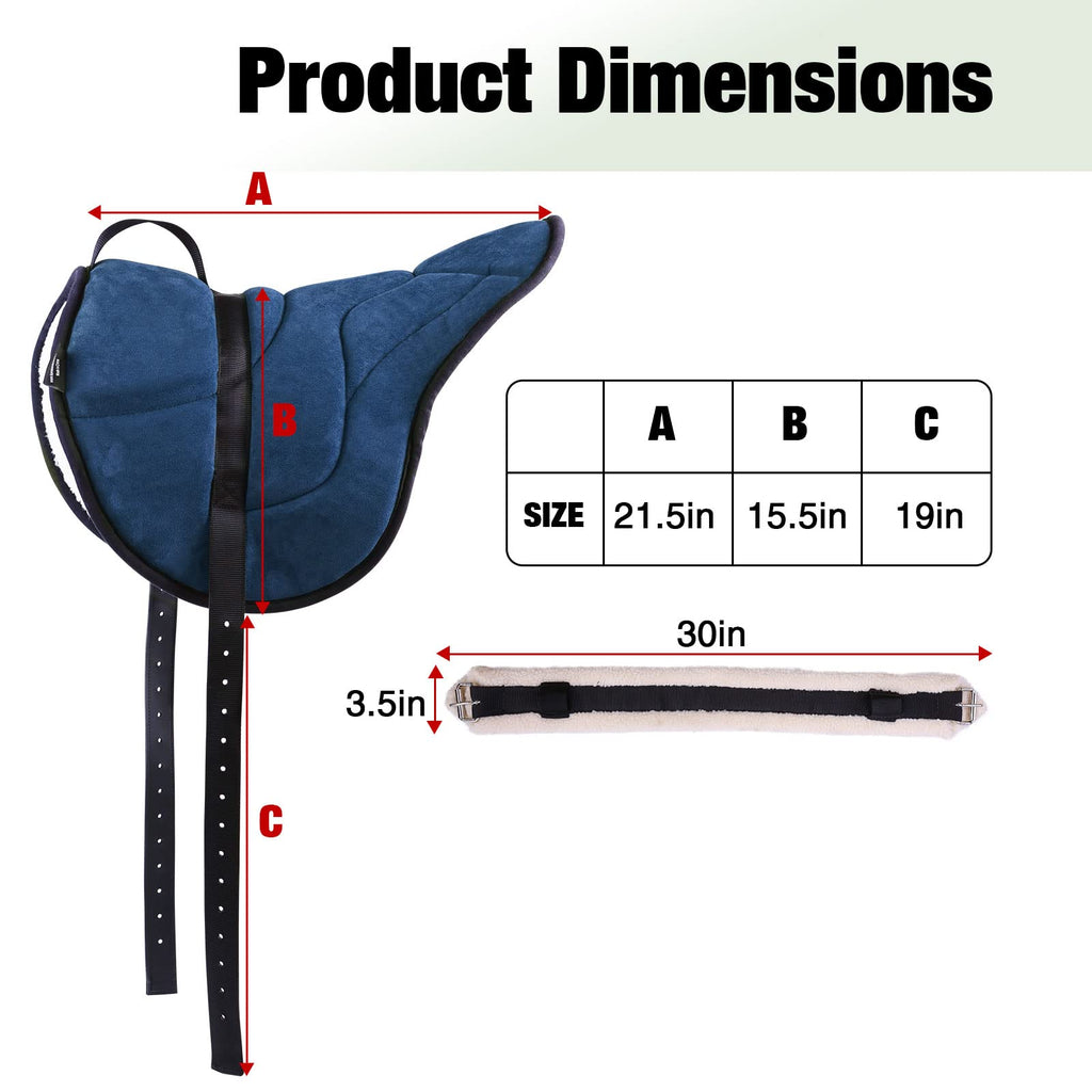 Horse Riding Pad with Matching Girth Y8615