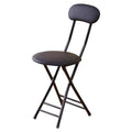 18 Inch Folding Bar Stool with Backrest O225158