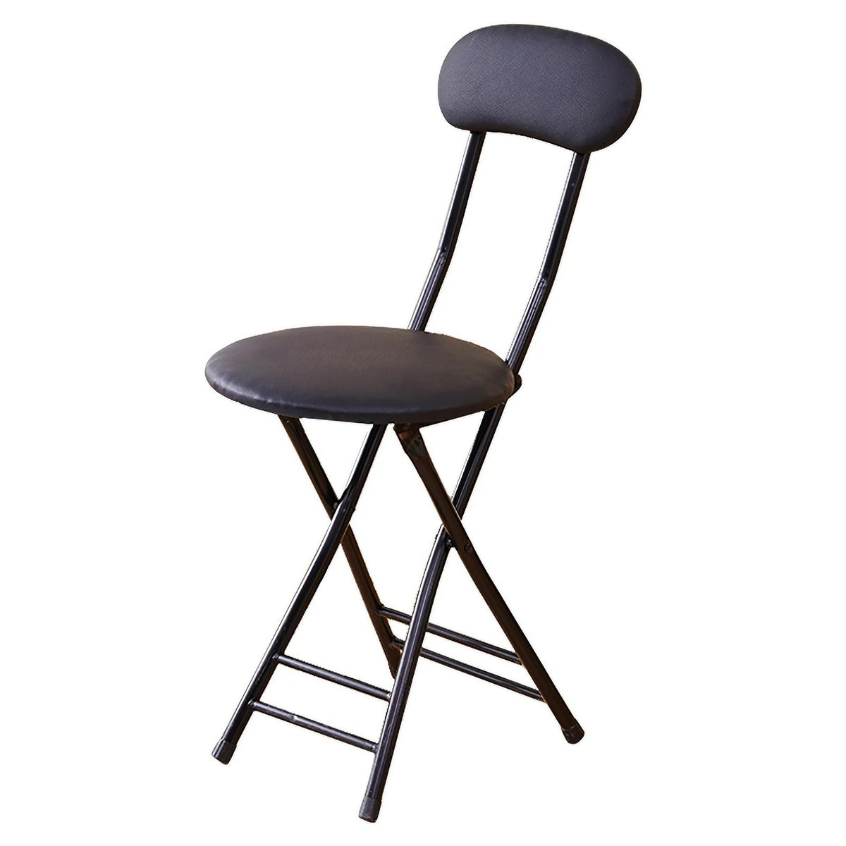 18 Inch Folding Bar Stool with Backrest O225158
