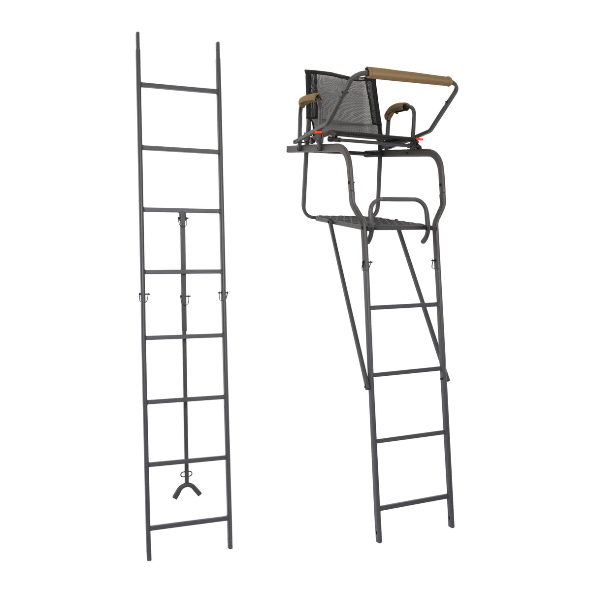 Ladder Tree Stand with Mesh Seat U173198