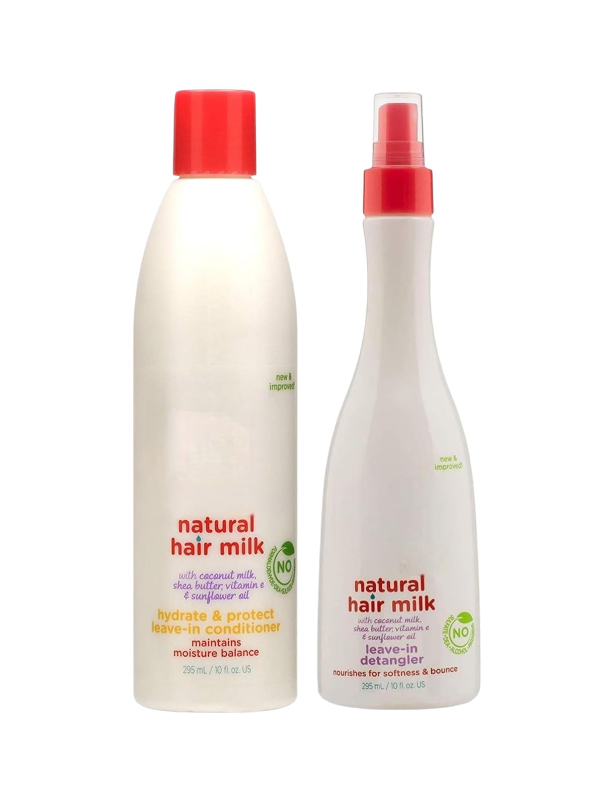 Leave-In Detangler and Leave-In Conditioner Set with Coconut Milk, Shea Butter & Vitamin E M88503