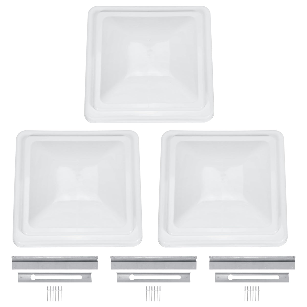 14" 3pcs RV Roof Vent Cover N539