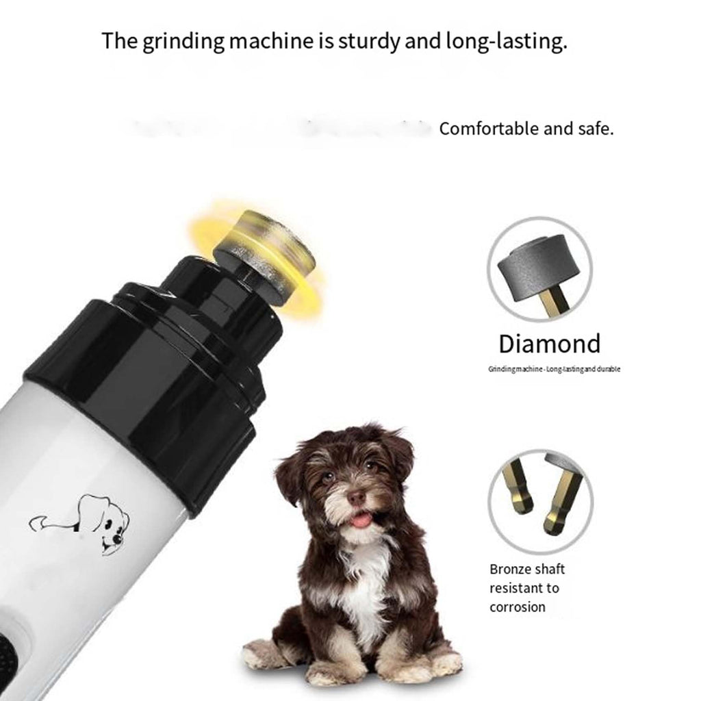 Electric Dog Nail Trimmers 2PCS P100