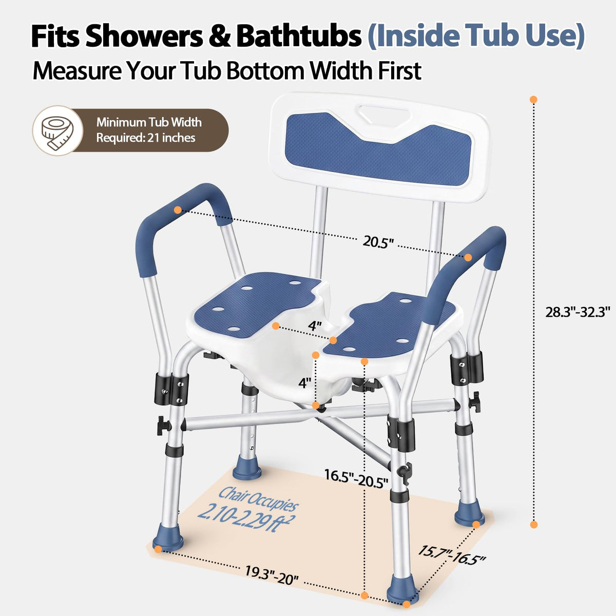Heavy Duty Shower Chair H90610