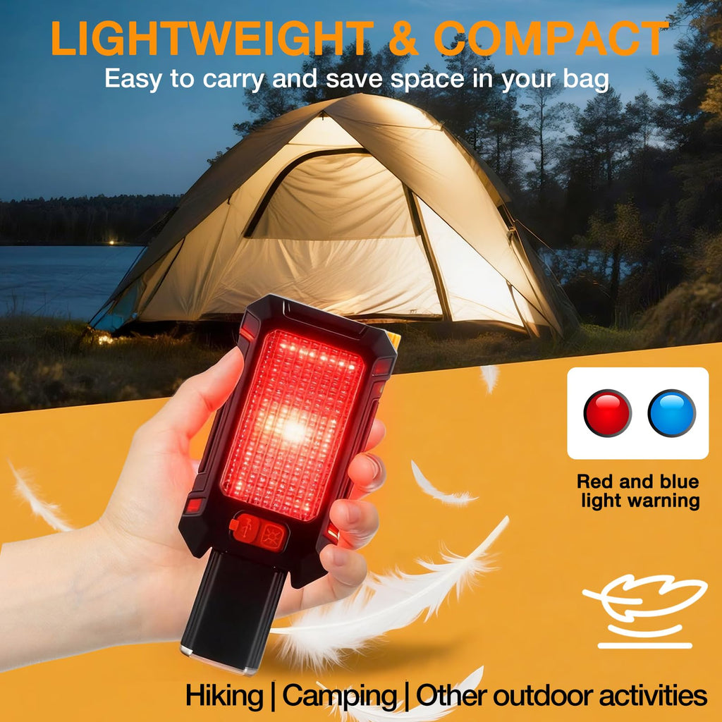 LED Rechargeable Magnetic Work Light 1000 Lumens 5 Mode 1 Pack Z8627