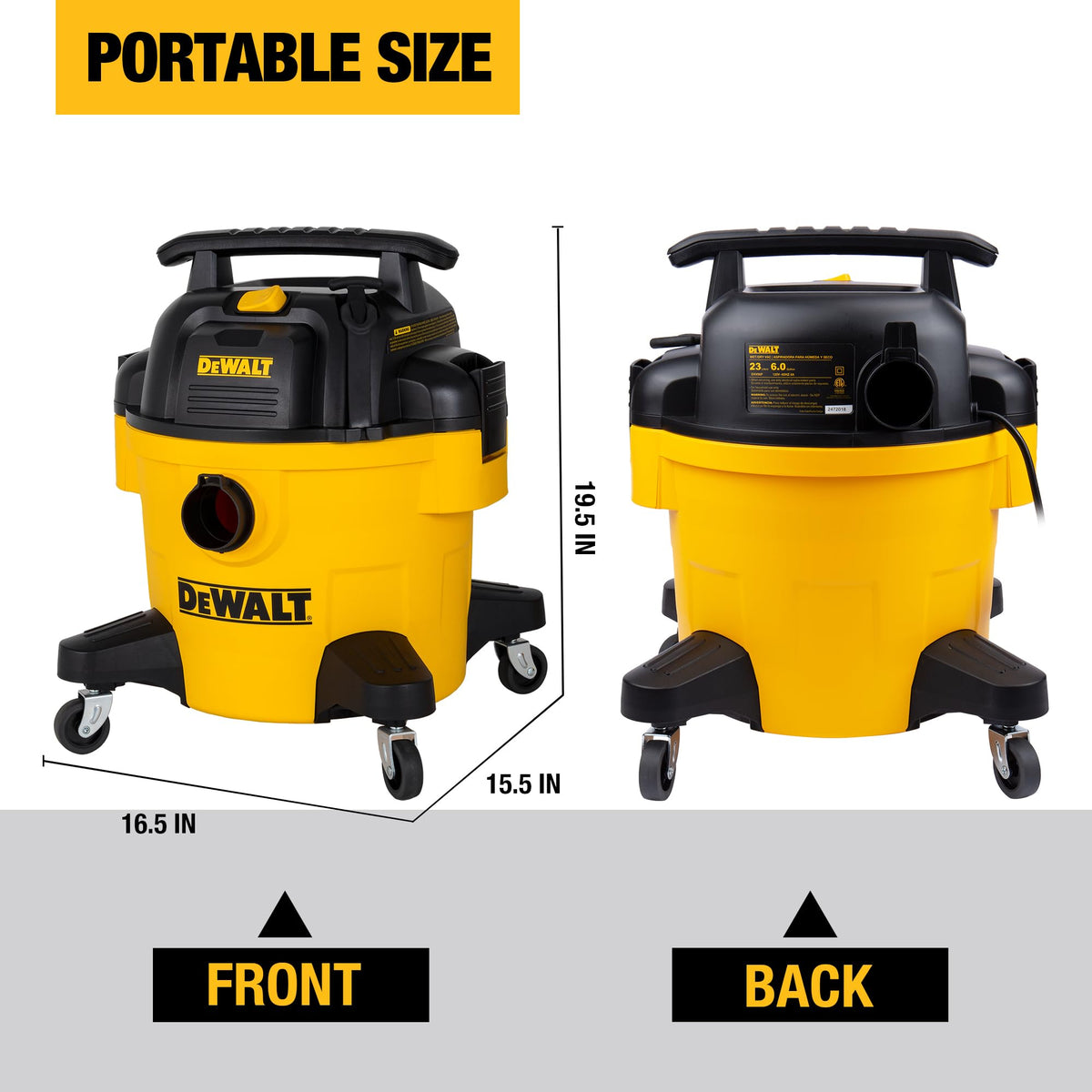 6 Gal Wet/Dry Shop Vacuum with Blower I1681