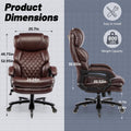Big and Tall Heavy Duty Executive Office Chair with High Back L2386