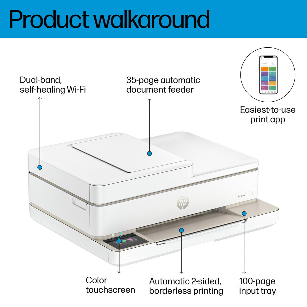 Wireless All-in-One Color Inkjet Printer K368991
