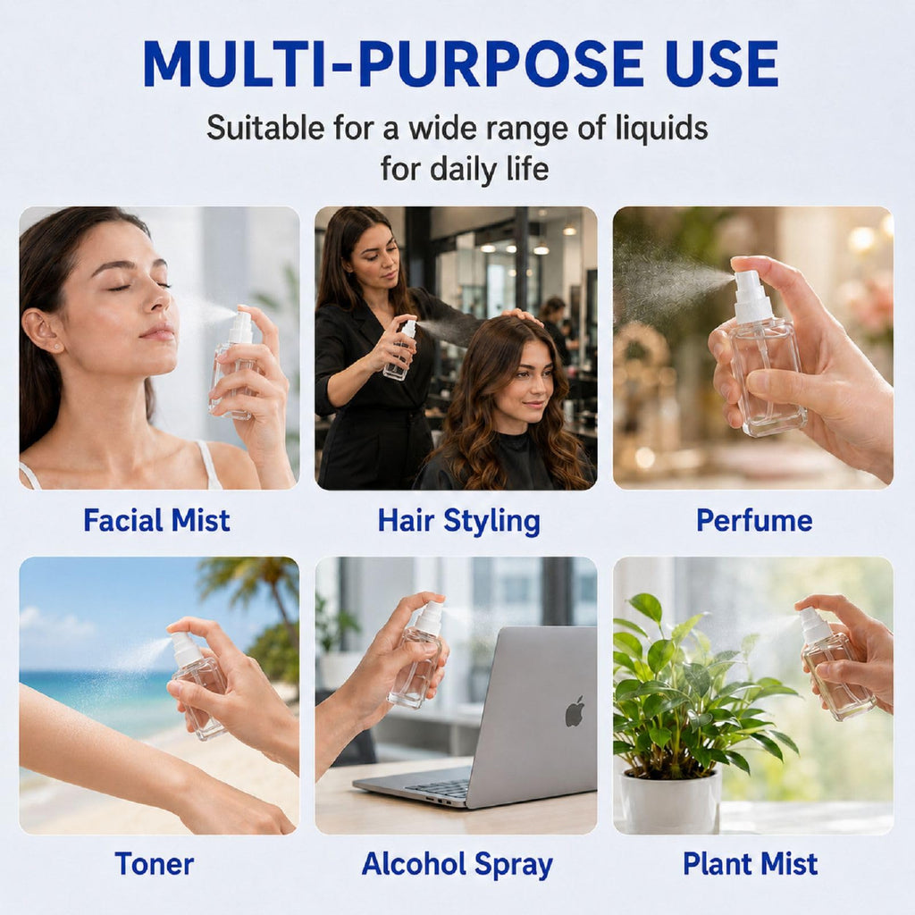 2 Pack 2.7oz Fine Mist Spray Bottles C480