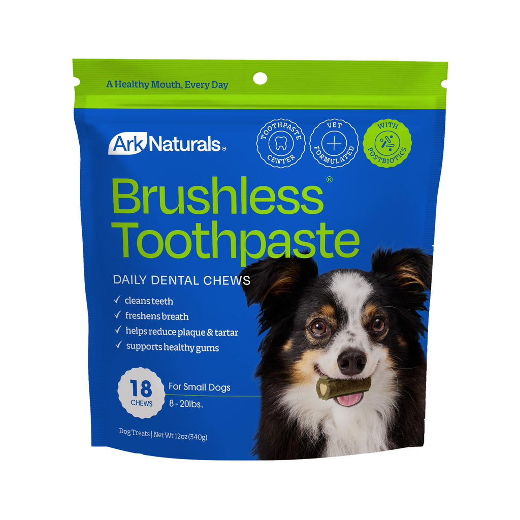 Brushless Toothpaste Dog Dental Treats Small Breeds 18 ct O33843