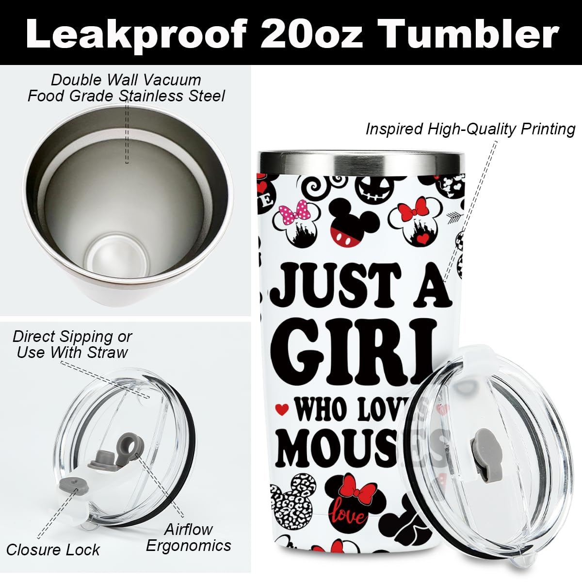 20 oz Stainless Steel Insulated Tumbler I66202