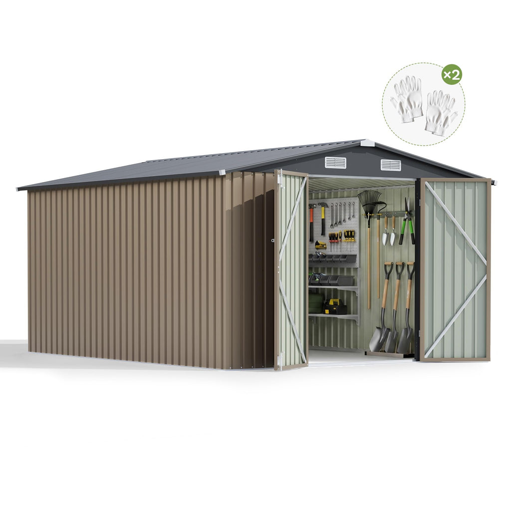 10x12 FT Outdoor Storage Shed N354
