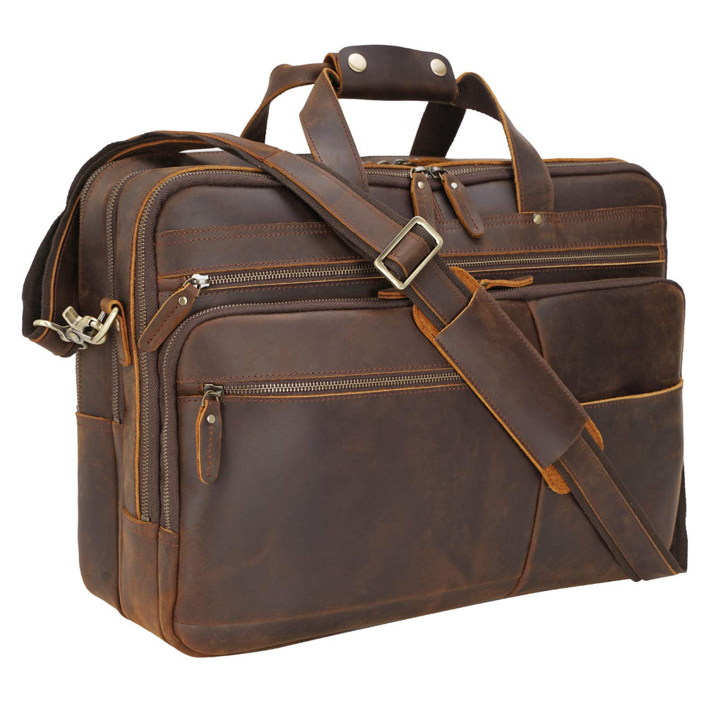 X-Large Full Grain Leather Briefcase E84587