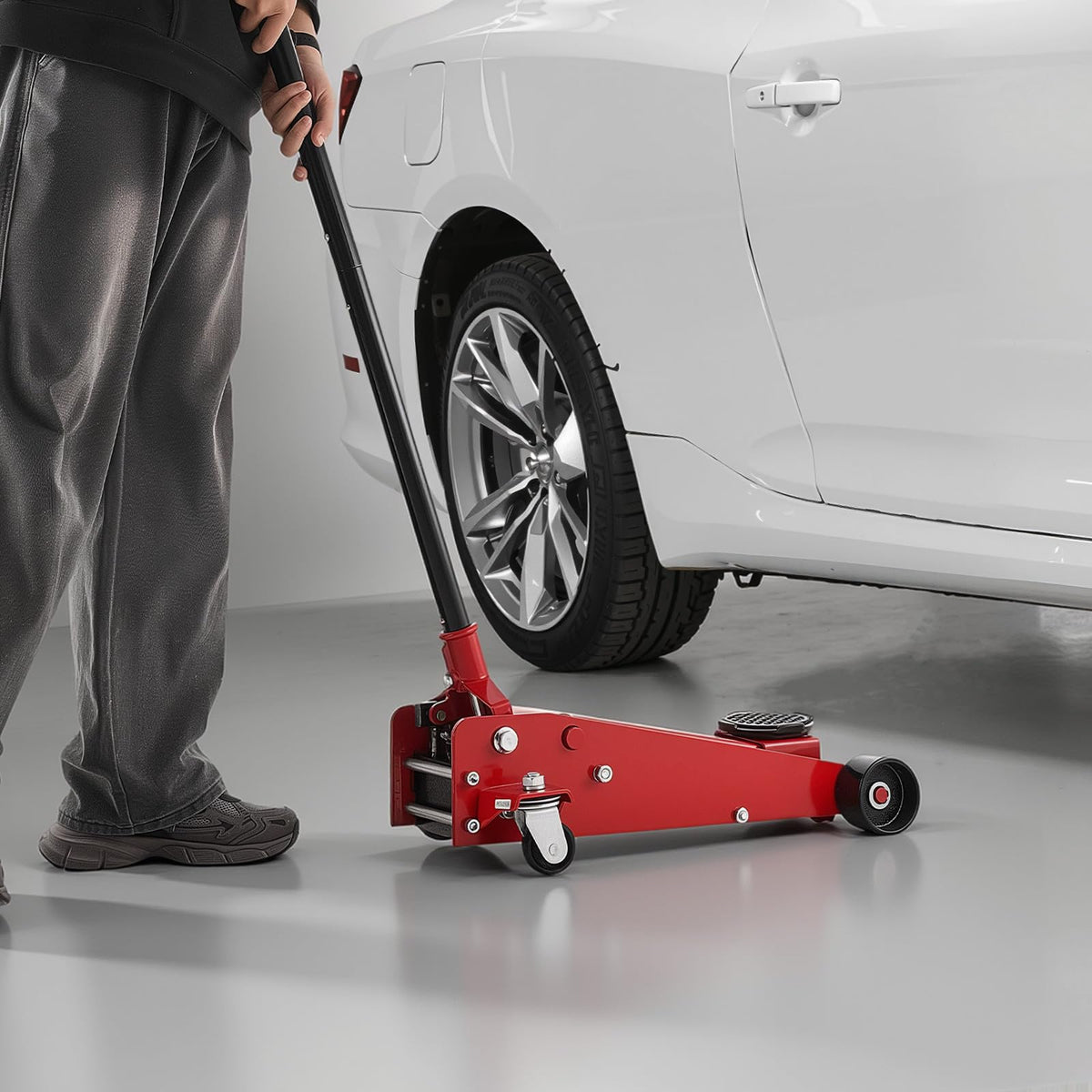 3 Ton Low Profile Steel Hydraulic Floor Jack C5087
