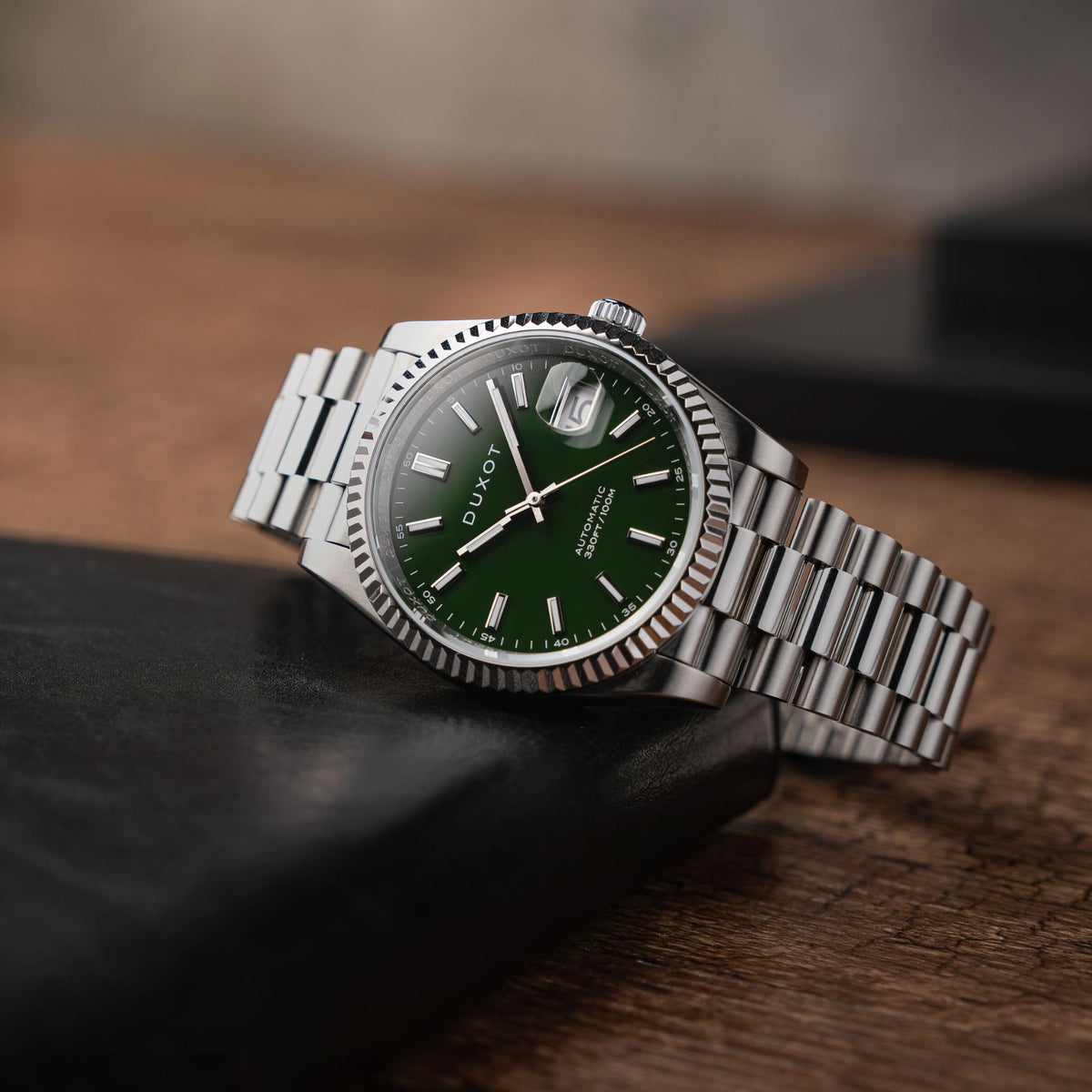 Men's 40mm Automatic Stainless Steel Watch T1945