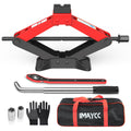 3 Ton Heavy Duty Scissor Jack Kit with Lug Wrench Q421