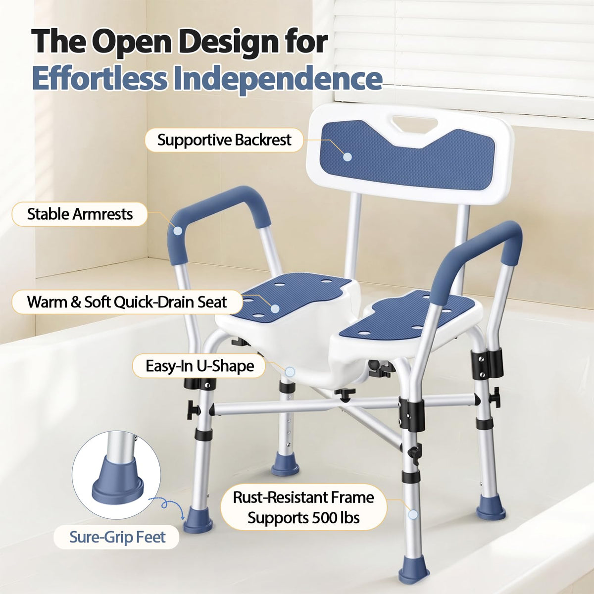 Heavy Duty Shower Chair H90610