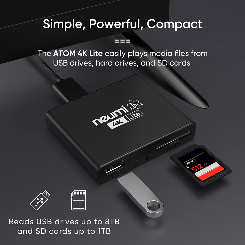 4K Media Player for USB Drives and SD Cards Z24235