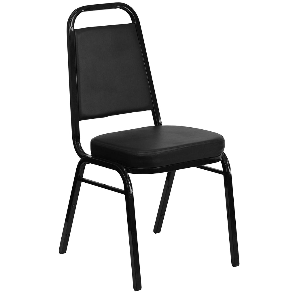 Black Stackable Banquet Chair Q640