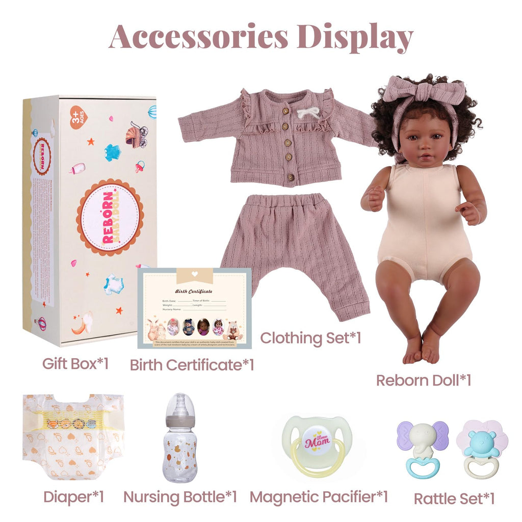 20 Inch Realistic Baby Doll Z377