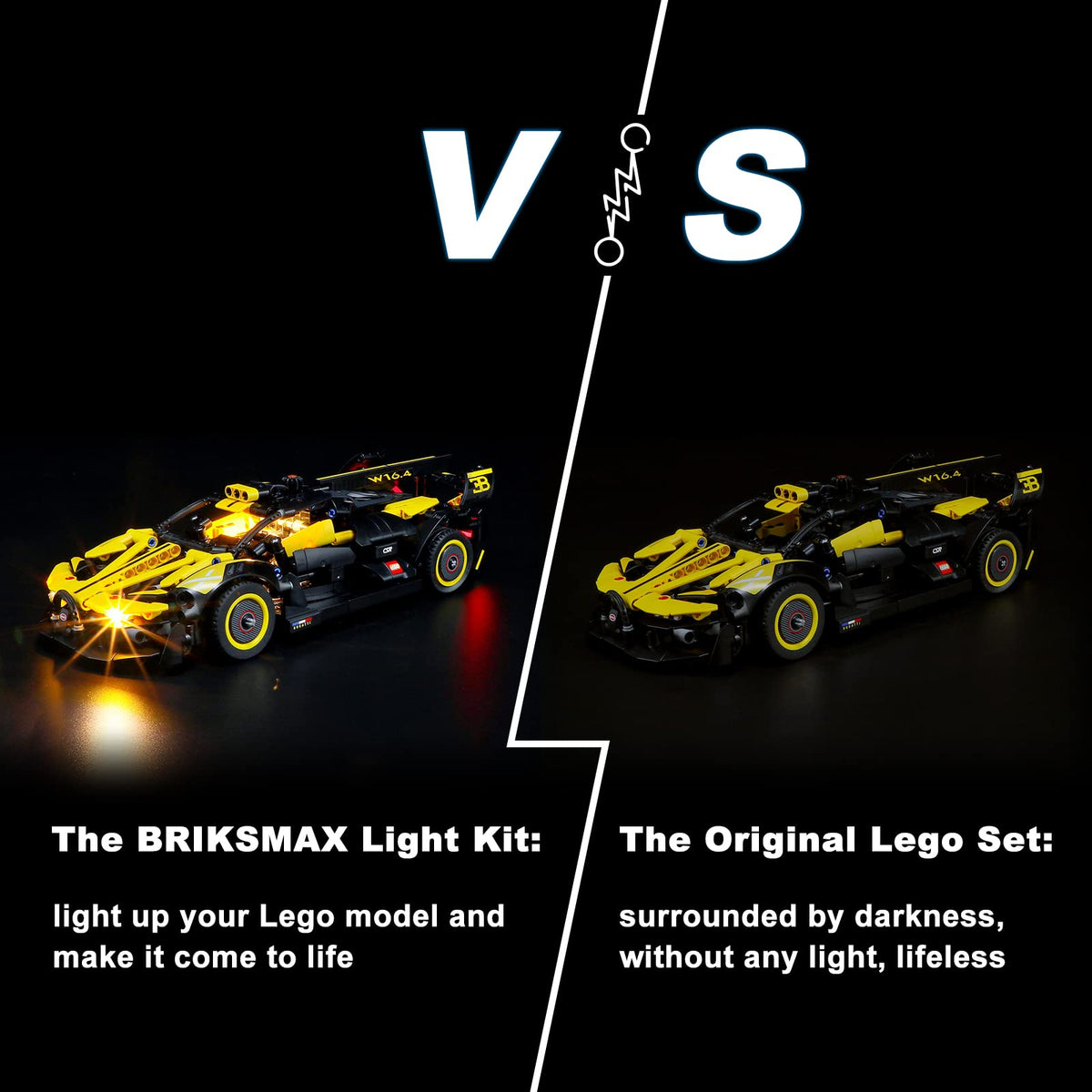Led Lighting Kit for Building Blocks Model X214