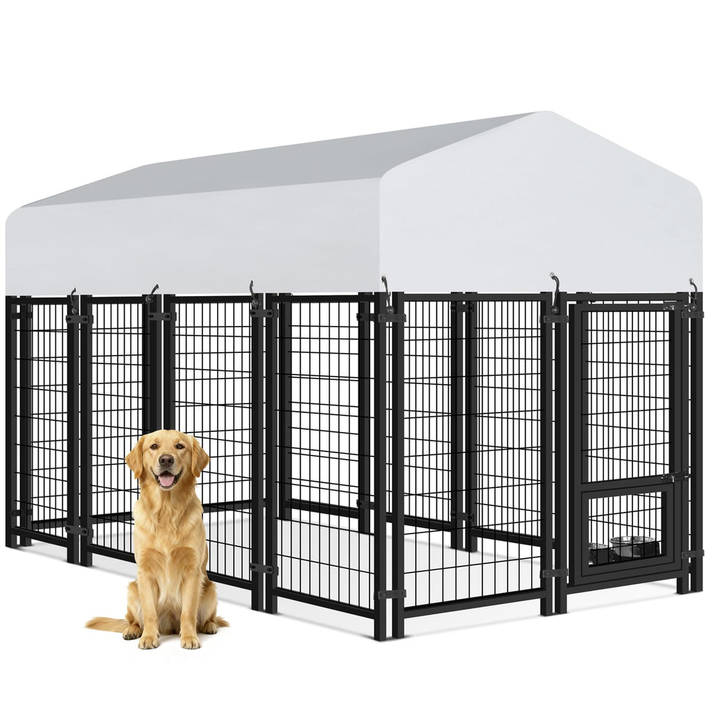 8x4x5FT Outdoor Dog Kennel R38056