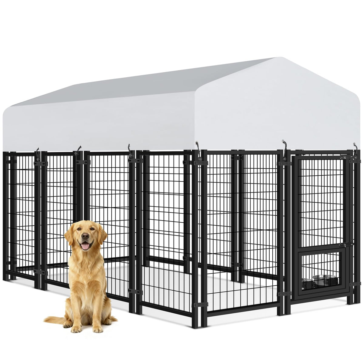 8x4x5FT Outdoor Dog Kennel R38056