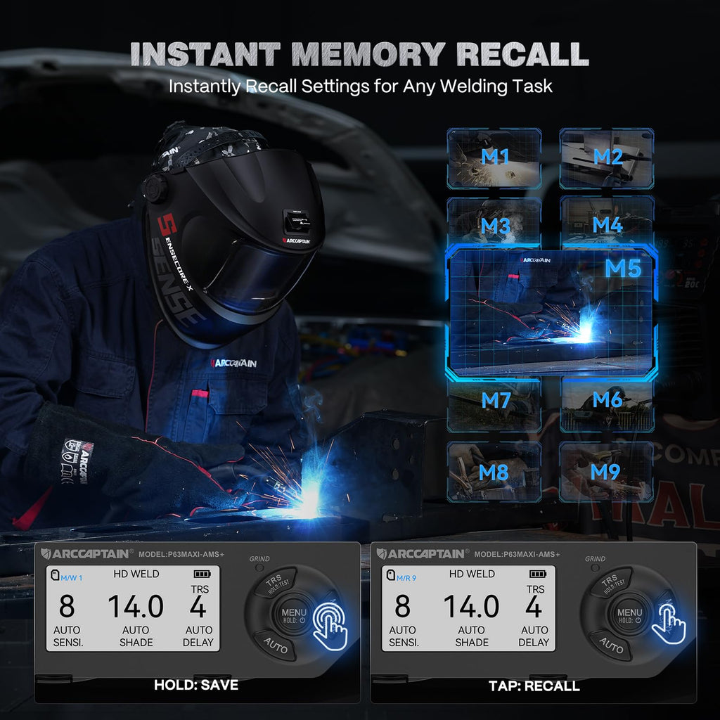 Auto-Darkening Welding Helmet R37864