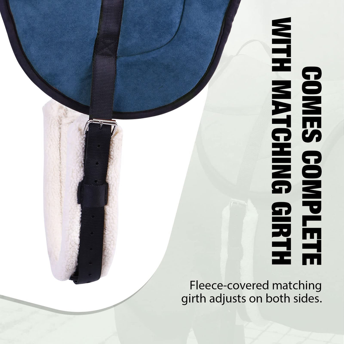 Horse Riding Pad with Matching Girth Y8615