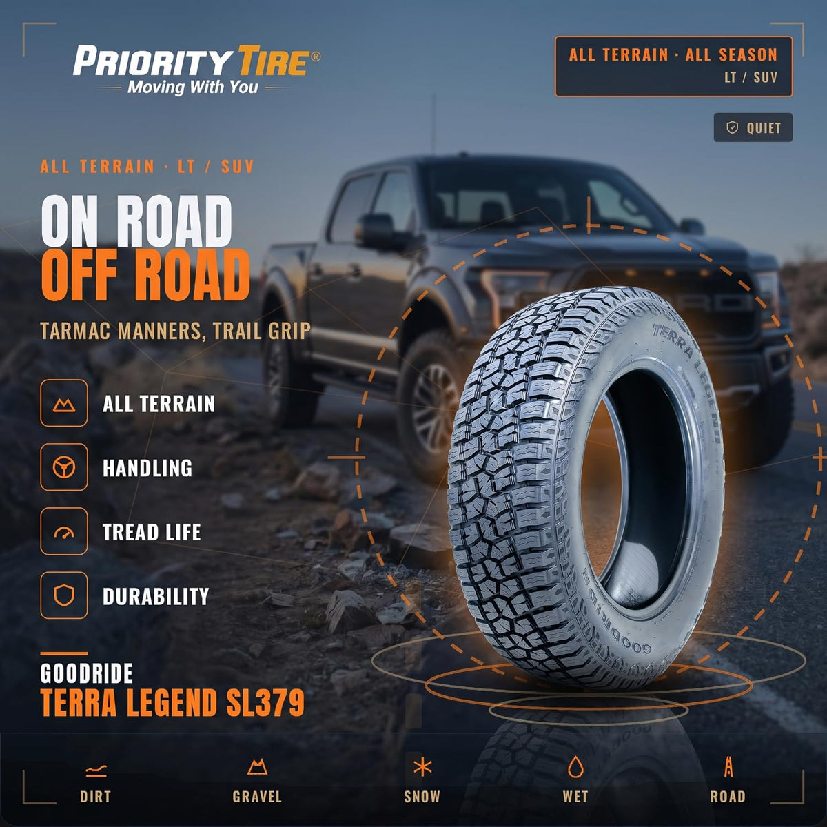 18 inch Tire N931