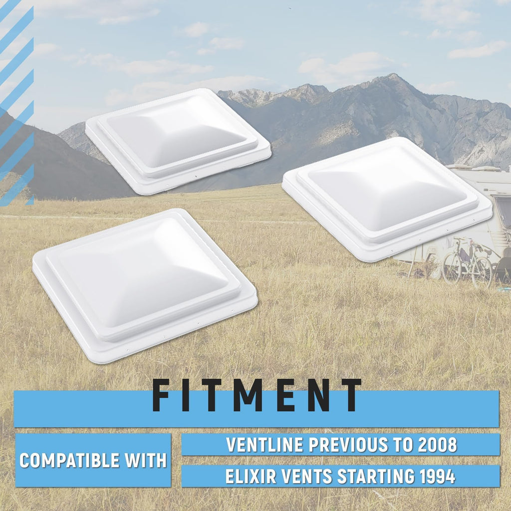 14" 3pcs RV Roof Vent Cover N539