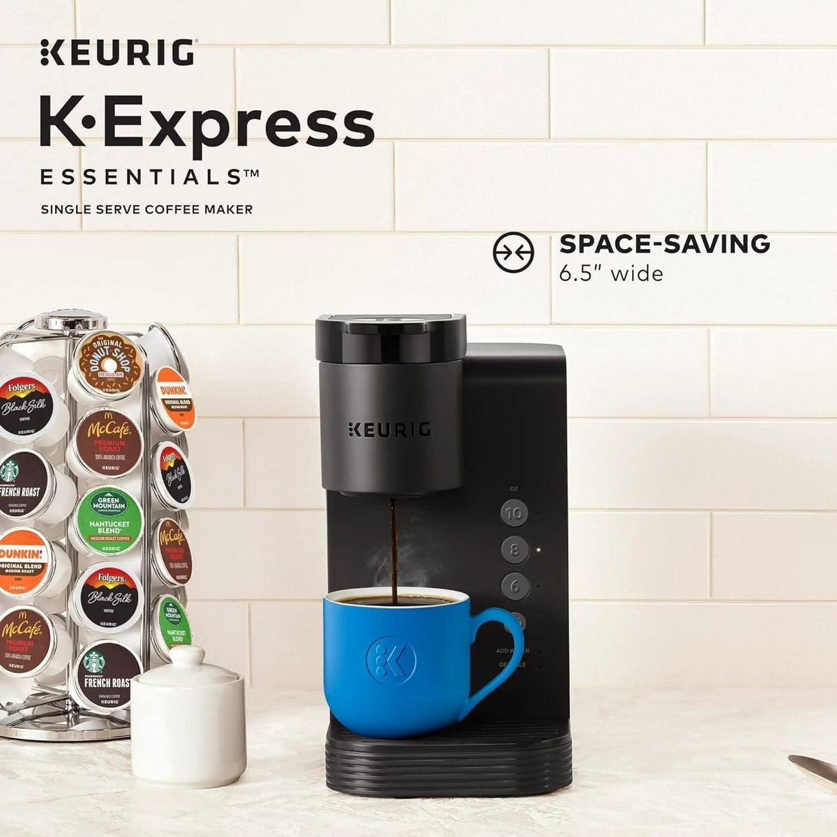 Single Serve K-Cup Pod Coffee Maker I9034
