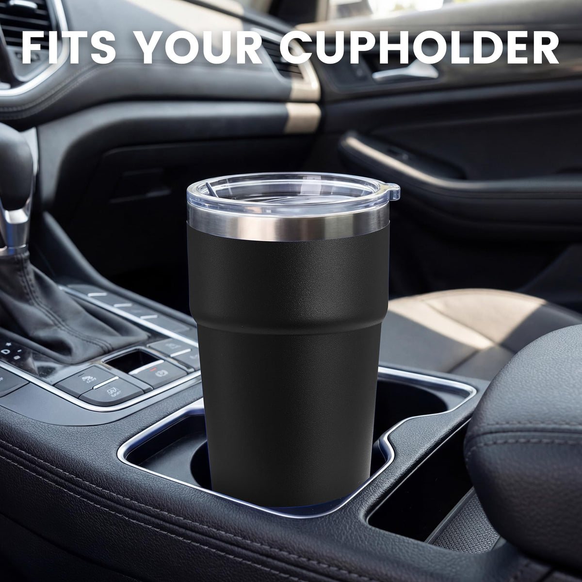 16oz Stainless Steel Insulated Tumbler with Lid U519869