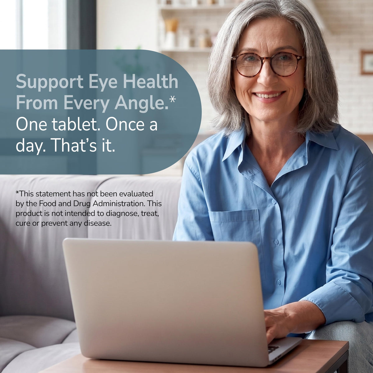 Lutein Vision Support Tablets, 60 Count J76272