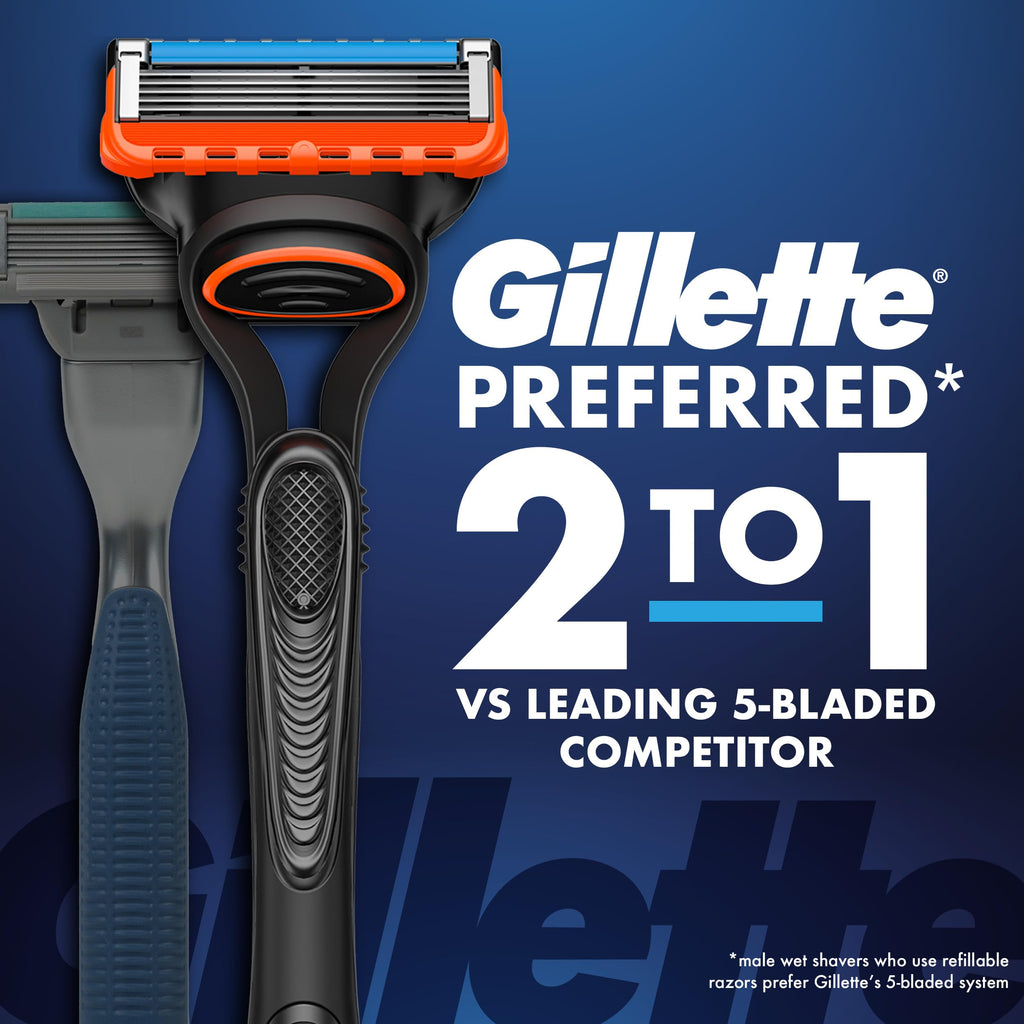 5-Blade Razor with 3 Blade Refills O334