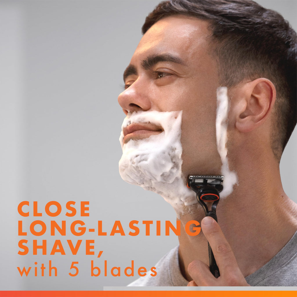 5-Blade Razor with 3 Blade Refills O334
