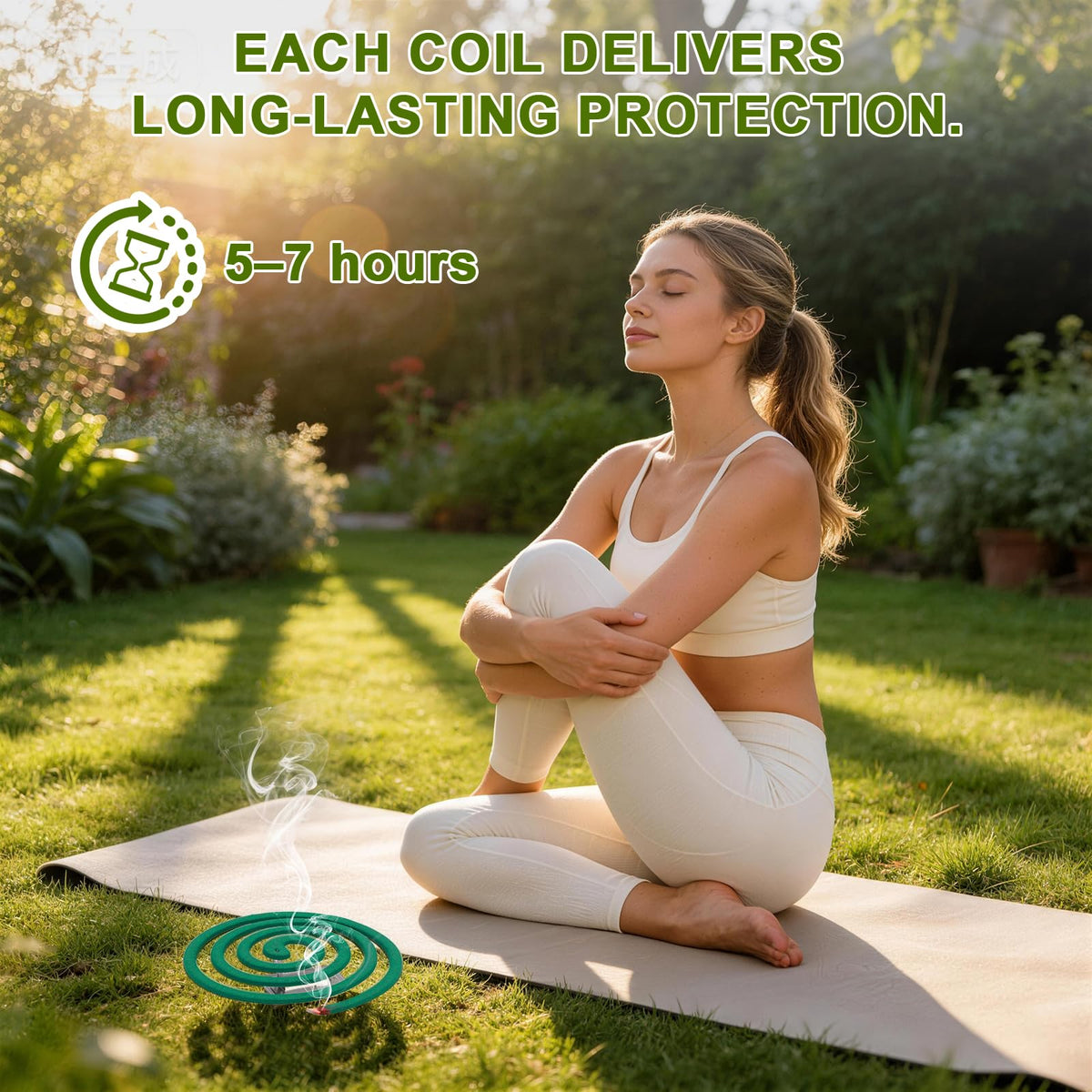 Citronella Mosquito Repellent Coils Outdoor 40 Count G78532